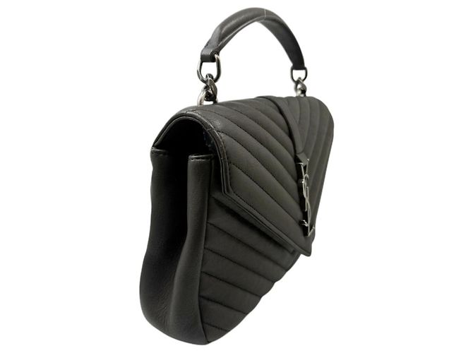 Autre Marque Borsa a tracolla Saint Laurent College Grigio Scuro - vista 3
