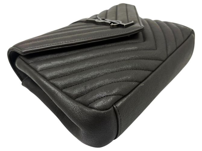 Autre Marque Borsa a tracolla Saint Laurent College Grigio Scuro - vista 6