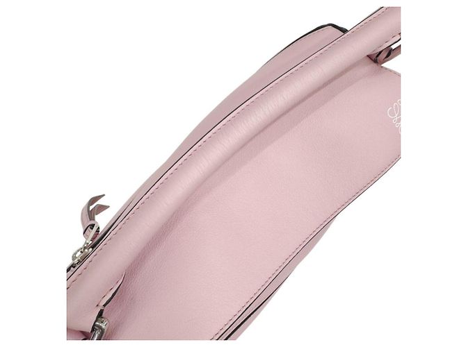 Loewe Puzzle Bag Small aus Kalbsleder in Sakura Pink - Ansicht 10