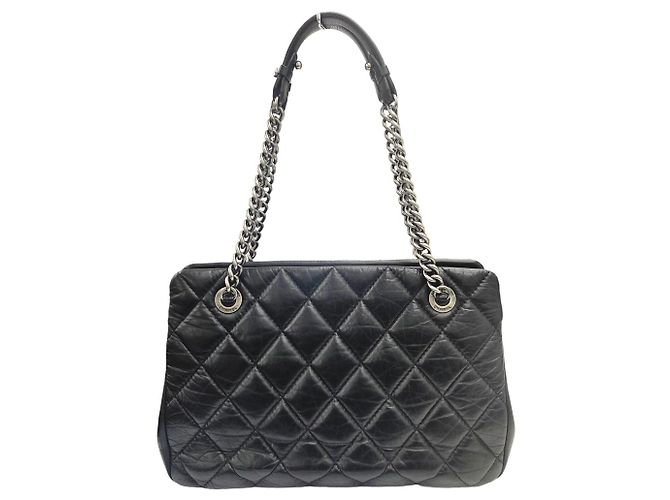Borsa Tote con catena Chanel in vitello - vista 2
