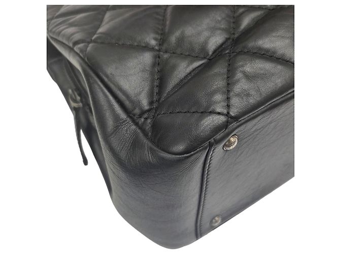 Borsa Tote con catena Chanel in vitello - vista 6