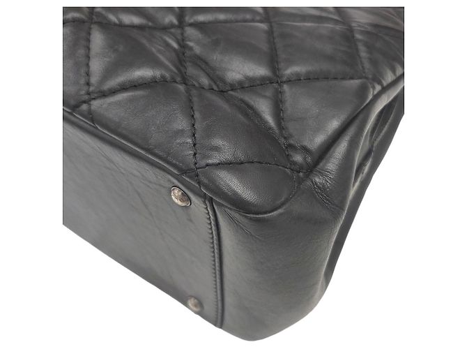 Borsa Tote con catena Chanel in vitello - vista 7