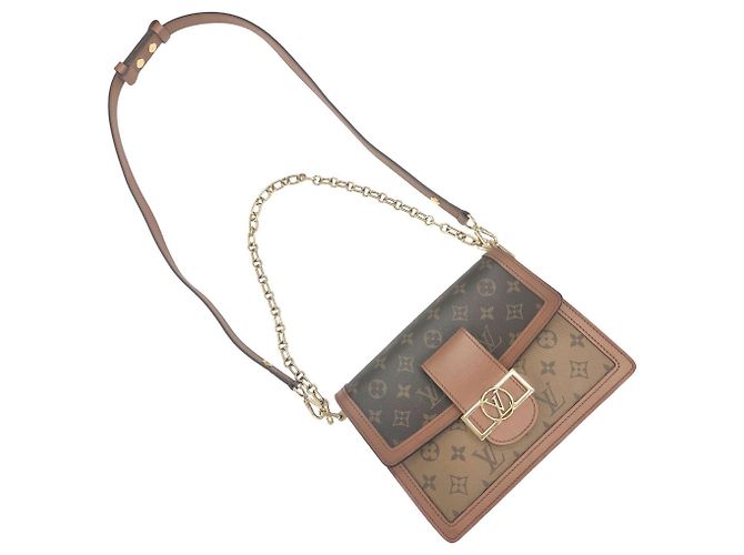 Borsa a tracolla Louis Vuitton Dauphine MM - vista 10