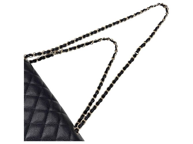 Timeless Chanel A58600 Large Matelassé Double Flap Schultertasche - Ansicht 10