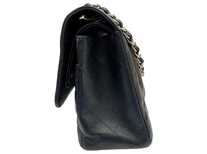Timeless Chanel A58600 Large Matelassé Double Flap Schultertasche - Ansicht 4