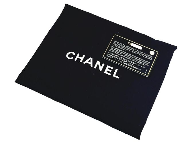 Zaino Chanel in tela blu navy - vista 16