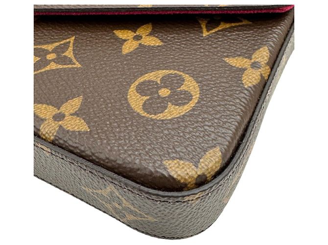 Louis Vuitton Pochette Felicie Monogram Chain Shoulder Bag - vista 7