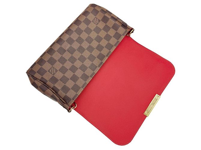 Borsa a tracolla Louis Vuitton Favorite MM Damier - vista 11