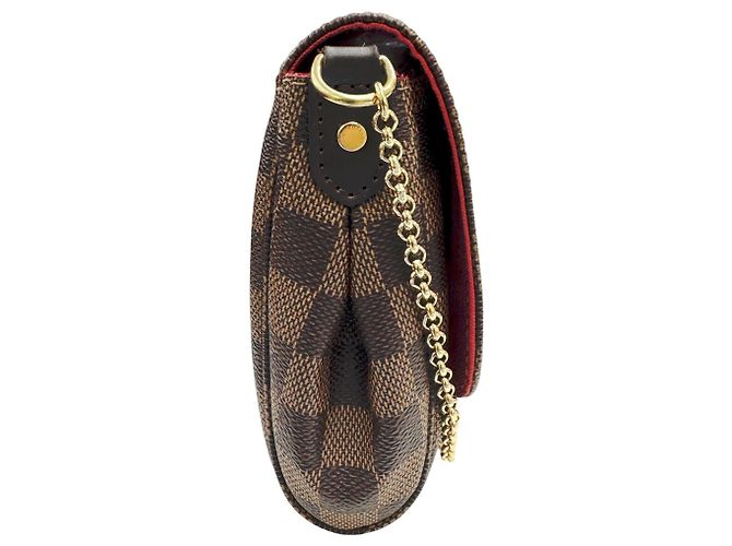 Borsa a tracolla Louis Vuitton Favorite MM Damier - vista 3