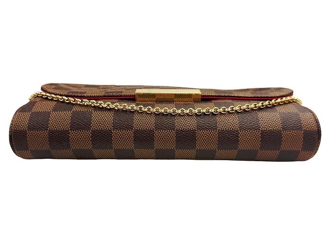 Borsa a tracolla Louis Vuitton Favorite MM Damier - vista 5