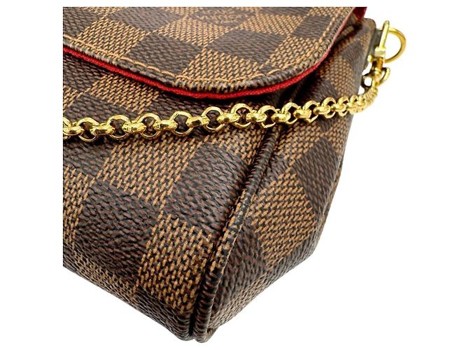 Borsa a tracolla Louis Vuitton Favorite MM Damier - vista 7