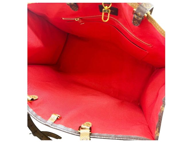 Saco Tote Louis Vuitton Monogram Giant Reverse OnTheGo GM - vista 15