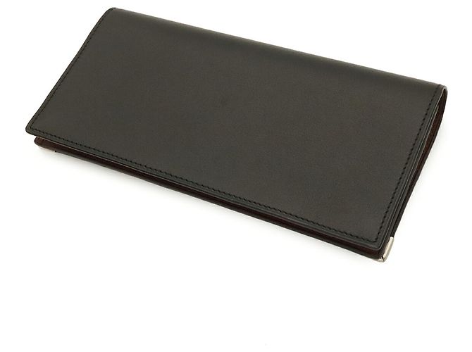 Portafoglio bi-fold in pelle Cartier Cabochon - vista 3