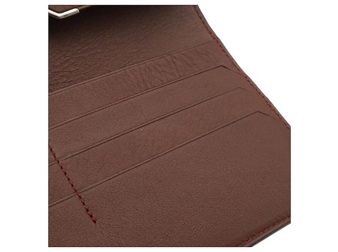 Portafoglio bi-fold in pelle Cartier Cabochon - vista 6