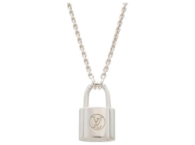 Collana Louis Vuitton Silver Lockit UNICEF - vista 2