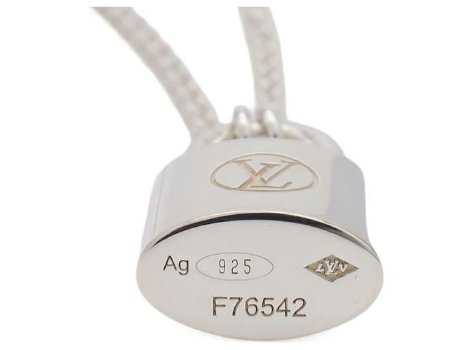Collana Louis Vuitton Silver Lockit UNICEF - vista 6
