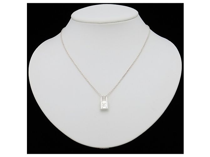 Collana Louis Vuitton Silver Lockit UNICEF - vista 8