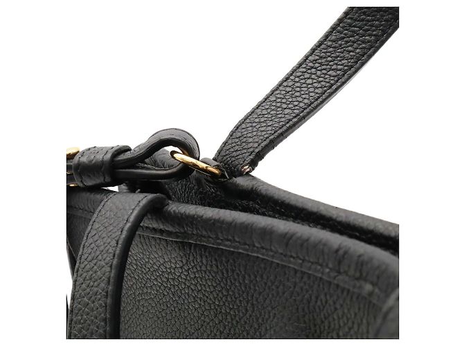 Céline Celine Small Fold Cabas Tote Bag in Black Leather - view 7