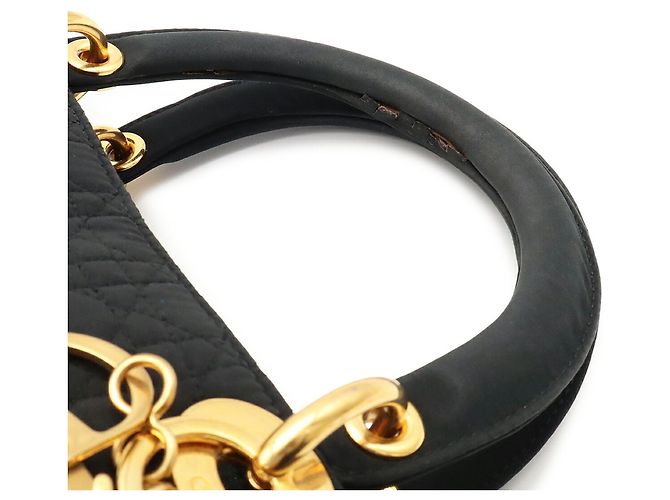 Borsa Tote Christian Dior Lady Cannage - vista 5