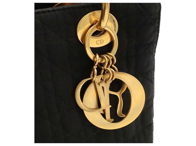Borsa Tote Christian Dior Lady Cannage - vista 6