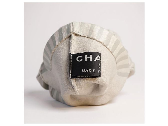 Chanel Paris-Versailles Guantes sin dedos verde menta - vista 9