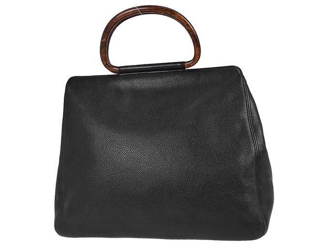 Chanel Vintage Wooden Caviar Medium - Ansicht 2
