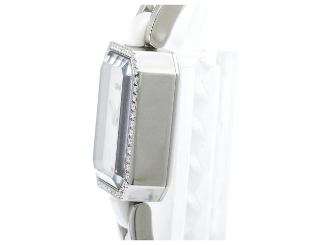 Chanel Premiere Mini Quartz Stainless Steel and Ceramic with Diamond Bezel 15 - vista 3