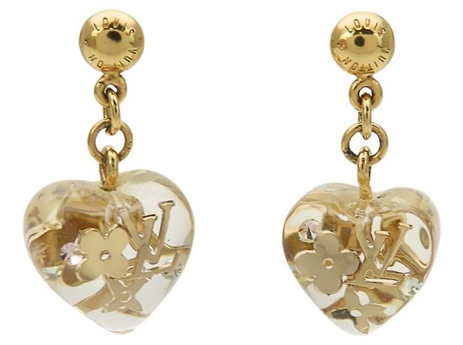 Louis Vuitton Boucles d'Oreilles Coeur Inclusion Earrings - vista 2