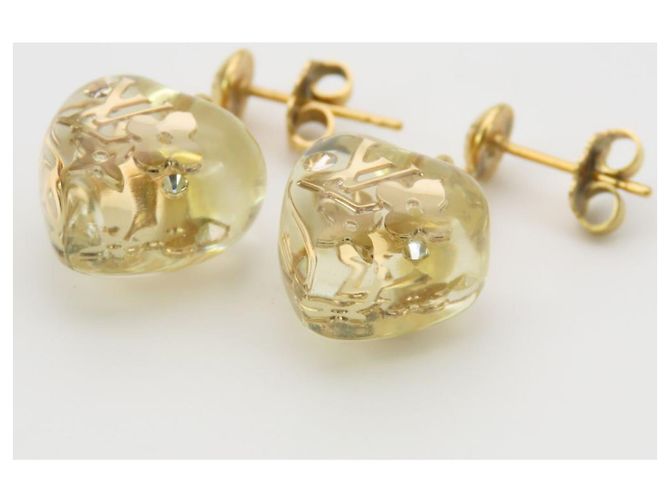 Louis Vuitton Boucles d'Oreilles Coeur Inclusion Earrings - vista 4