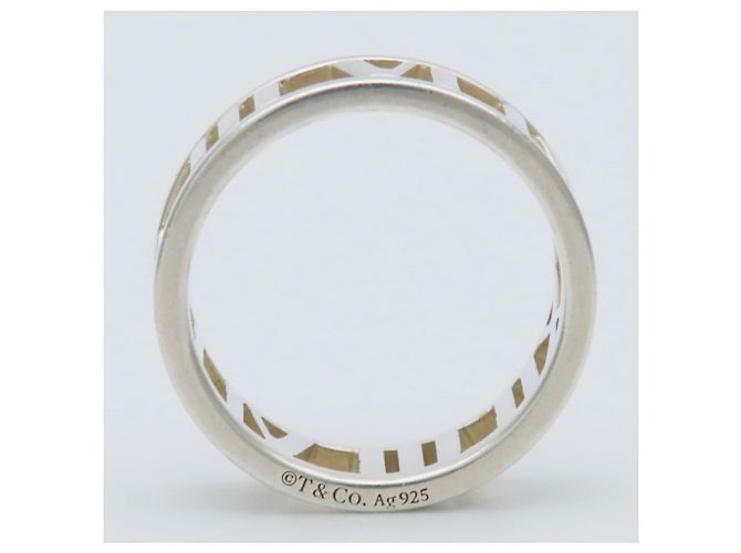 Autre Marque Tiffany & Co. Atlas offener Ring aus SV925 Silber - Ansicht 7