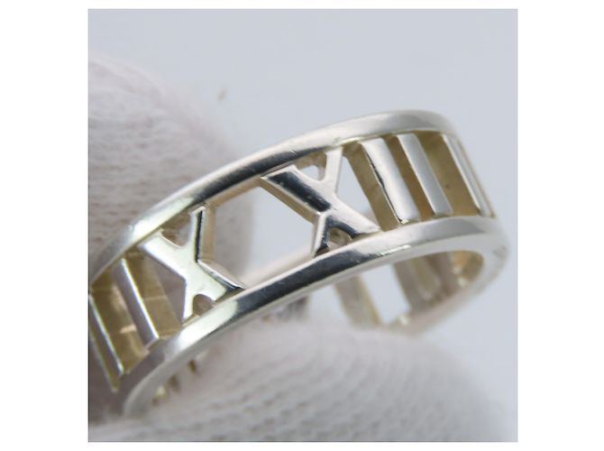 Autre Marque Tiffany & Co. Atlas offener Ring aus SV925 Silber - Ansicht 9