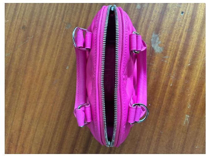 Louis Vuitton Borsa Alma Bubblegram Pelle Rosa - vista 11