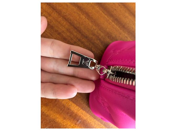 Louis Vuitton Borsa Alma Bubblegram Pelle Rosa - vista 6