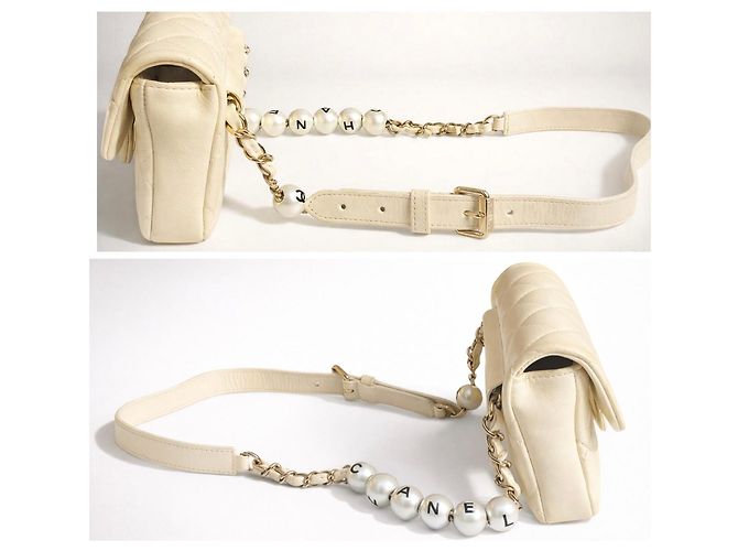 Chanel My Precious Pearls Mini Borsa Cintura in Pelle Matelassé - vista 6
