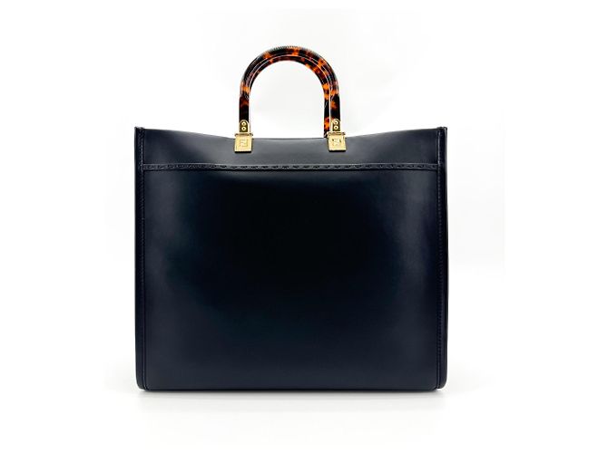 Fendi Sunshine Shopper aus Leder Medium - Ansicht 2