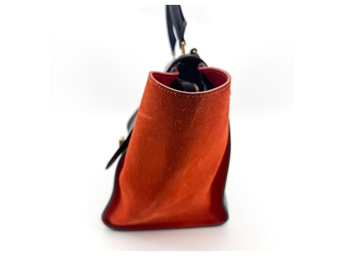 Céline Celine Tricolor Trapeze Leather Medium - view 3