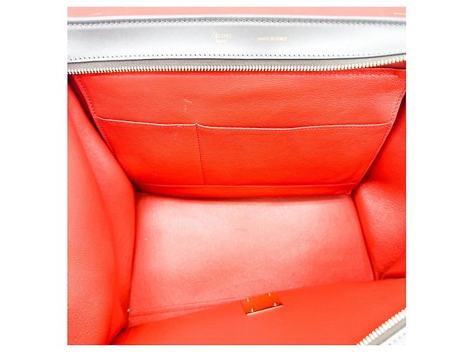 Céline Celine Tricolor Trapeze Leather Medium - view 5