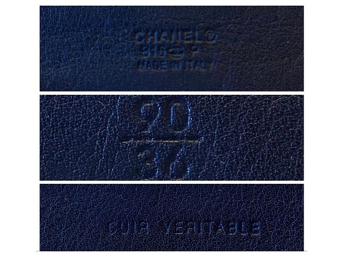 Chanel Airlines 16P Denim Gürtel mit CC-Schnalle - Ansicht 4
