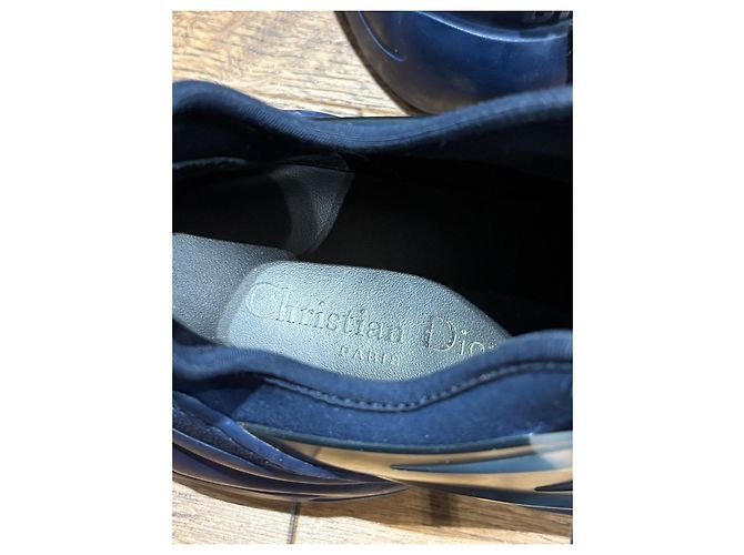 Baskets Christian Dior D-Connect Bleu Foncé - vue 3