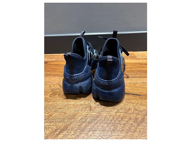 Baskets Christian Dior D-Connect Bleu Foncé - vue 9