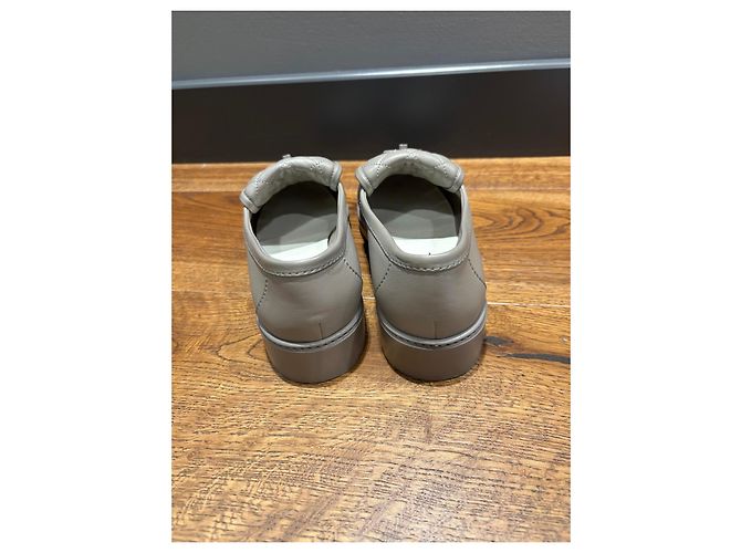 Mocassins Chanel em couro acolchoados CC - vista 10