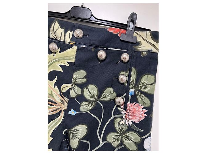 Pantalones Gucci con estampado floral - vista 2