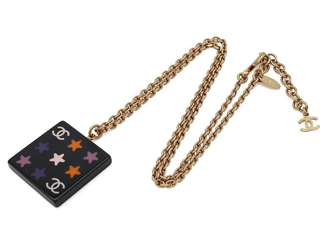 Collana Pendente Chanel Square Coco Mark Star - vista 3