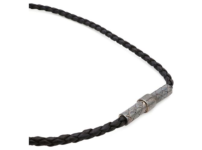 Pendente collana Bottega Veneta Intrecciato - vista 7