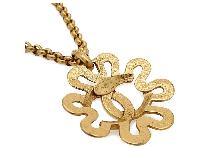 Collar de cadena Chanel Flower Coco Mark - vista 5