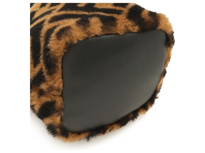 Borsa Secchiello Fendi Zucca Montresor Mini - vista 4