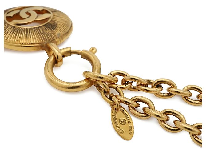 Collana a catena rotonda Chanel Coco Mark Medallion - vista 6