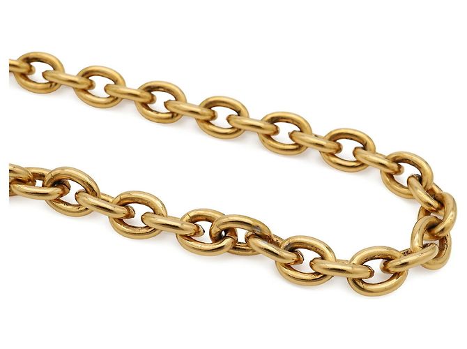 Collana a catena rotonda Chanel Coco Mark Medallion - vista 7
