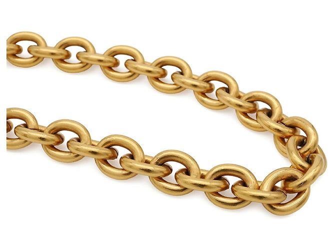 Colar de corrente Chanel Coco Mark Matelassé - vista 7