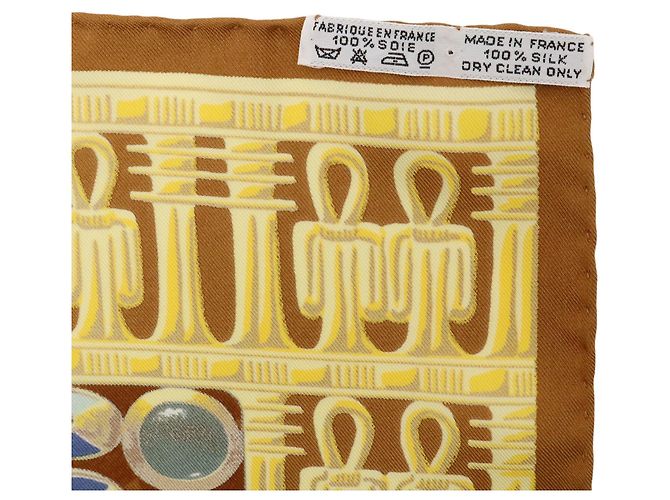 Hermès HERMES Carre 90 Tutankhamun Design Schal - Ansicht 7
